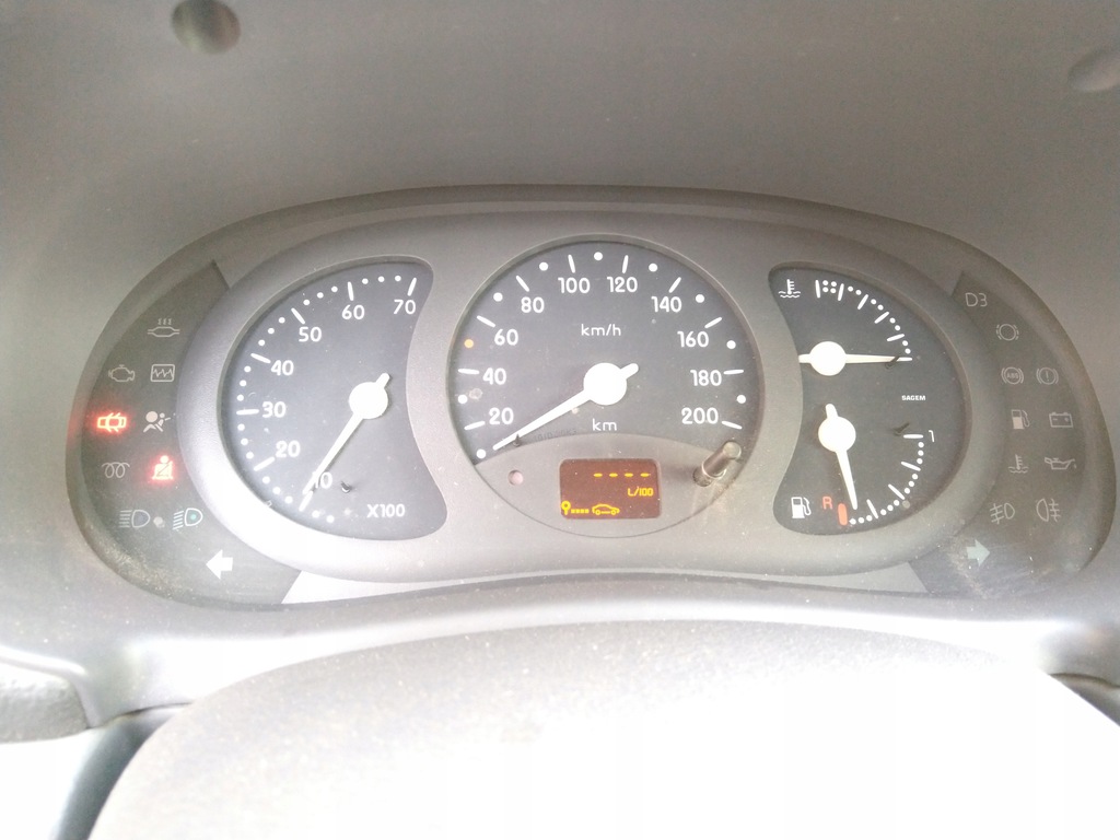 фото №9, Счетчик приборы clio 2 ii 1.4 8v 7700410442c 120tyś