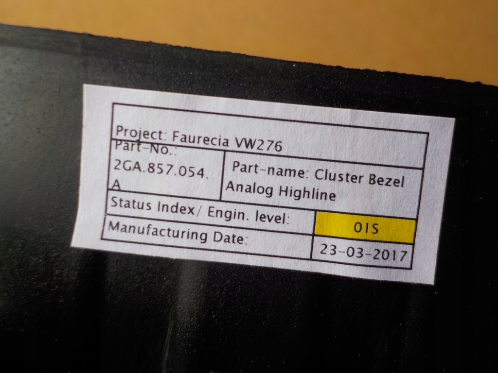 фото №7, Vw t-roc корпус защита спидометра рамка 2ga857054