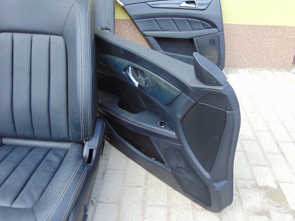 фото №7, Mercedes cls w218 lift сидіння заднє сидіння обшивки amg