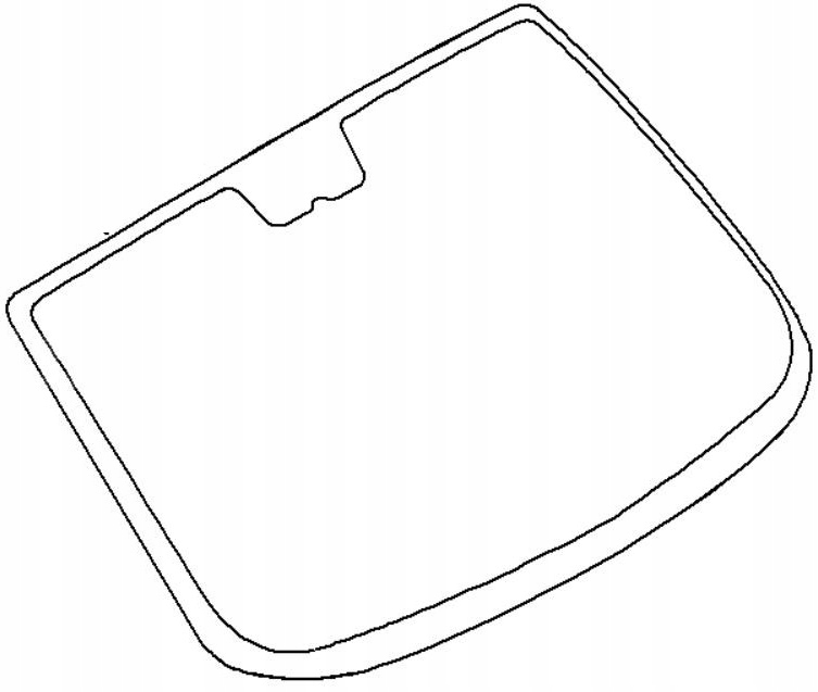 фото №1, Стекло лобовое передняя датчик mazda 3 2009-13