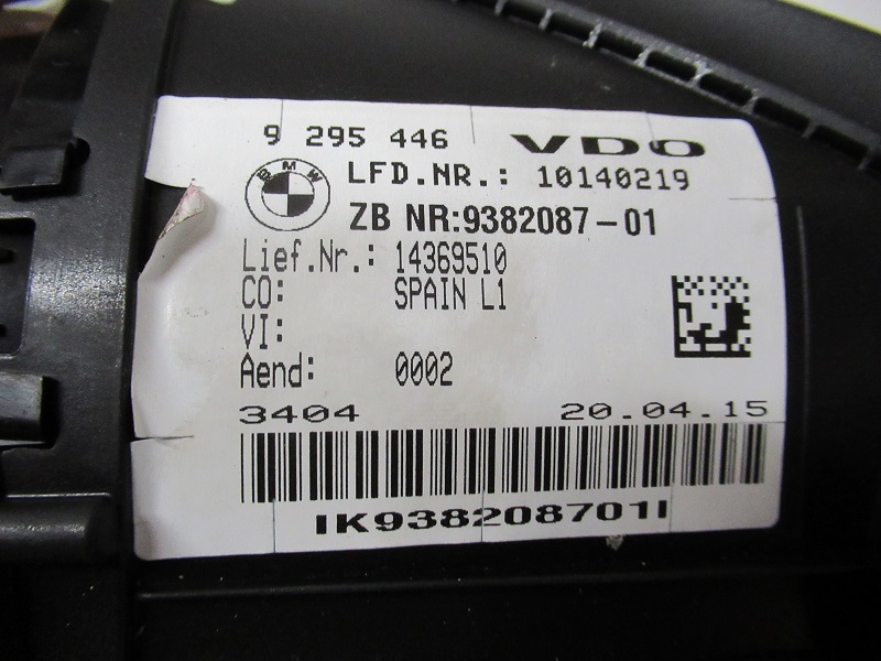 фото №5, Bmw x1 f48 лічильник прилади 9382087 приладова панель