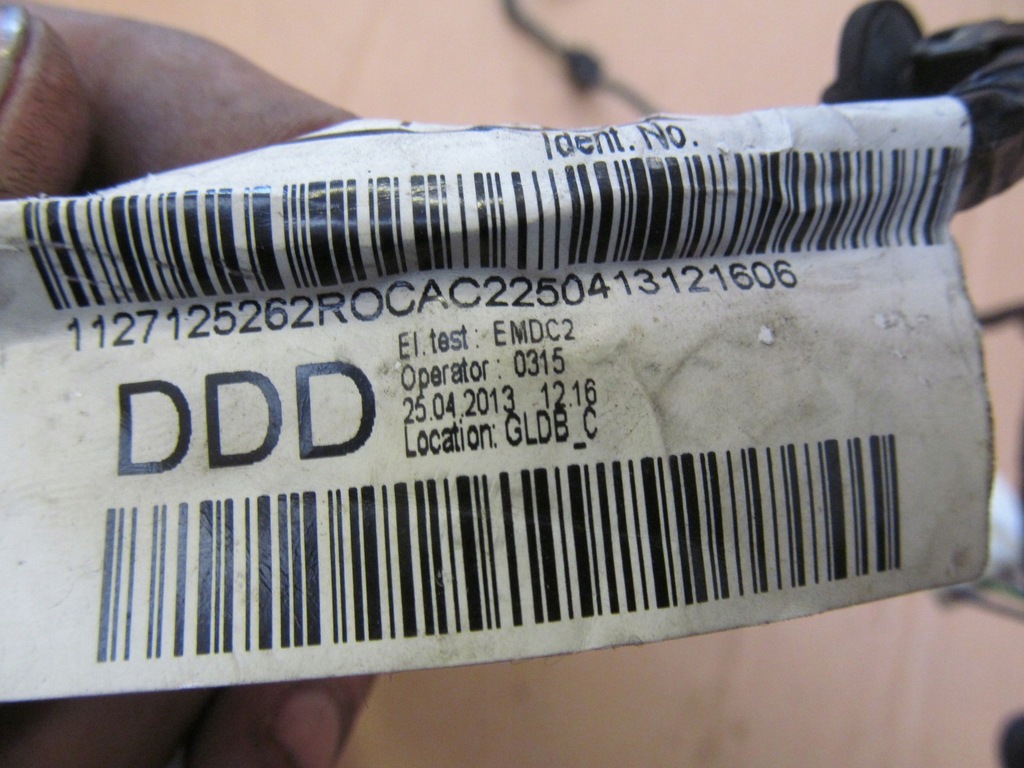 фото №7, Ford b-max 12- жгут электропроводка дверь левый c307