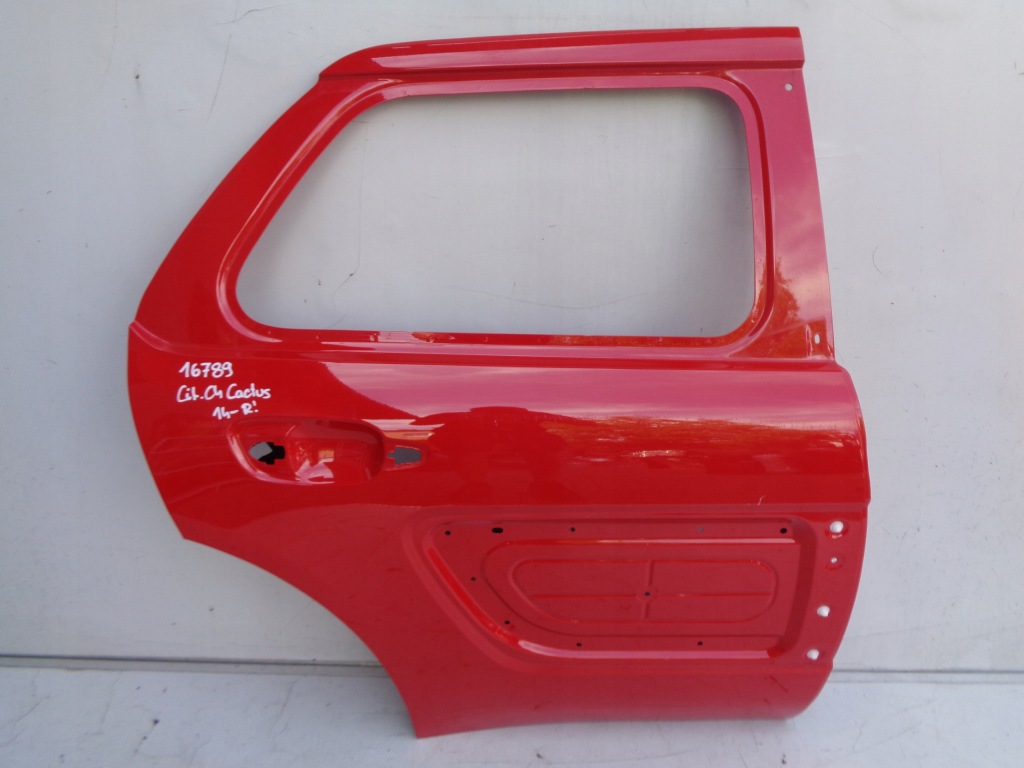 фото №1, Дверь правое задние citroen c4 cactus 14- nr 16789