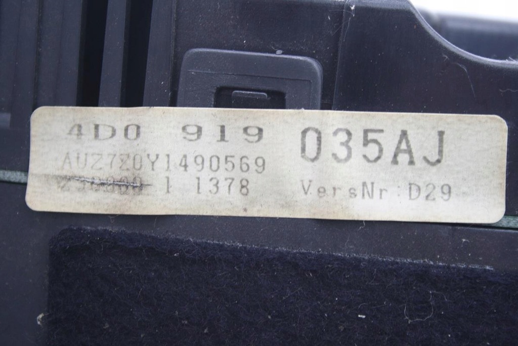 фото №11, Набір стартовий audi a8 d2 lift 2.8 v6 quattro