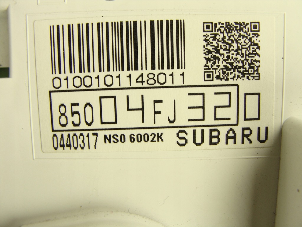 фото №7, Лічильник прилади subaru xv europa 85004fj320