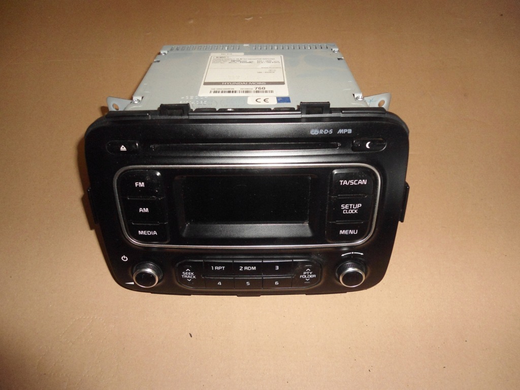 фото №1, Радио kia carens iii 2014 1.7 crdi