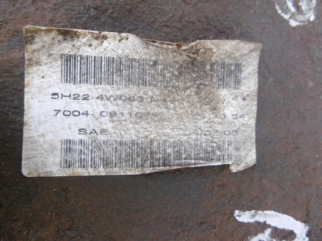 фото №7, Мост дифференциал задняя 3.54 range rover sport l320