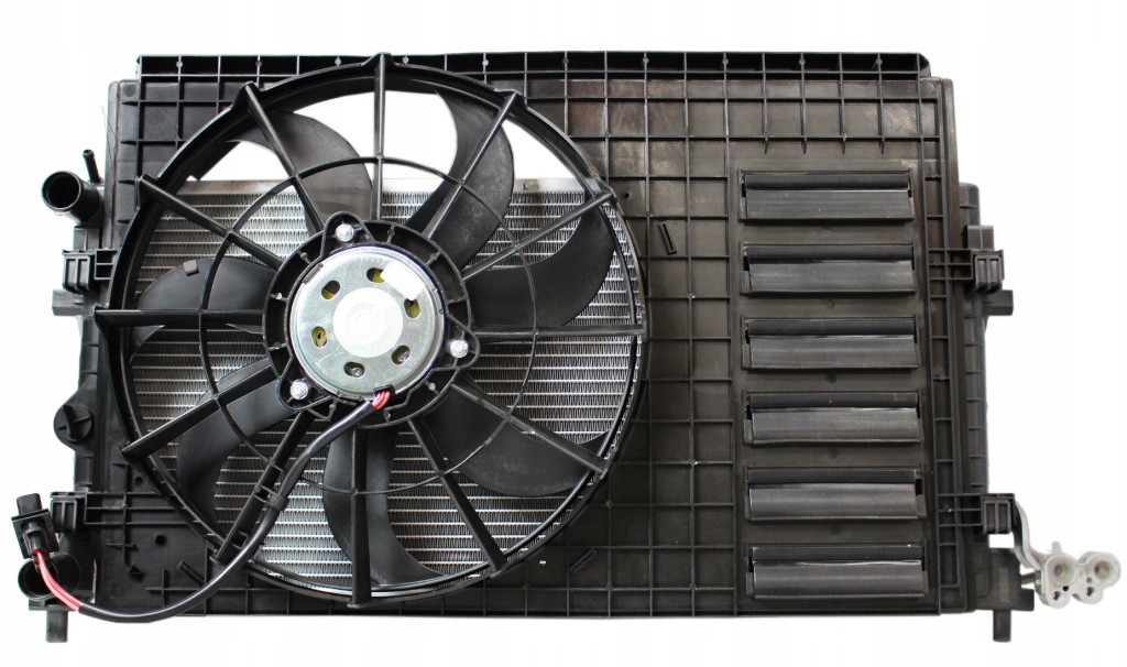 фото №1, Skoda roomster 06- rapid 12- комплект радіатор