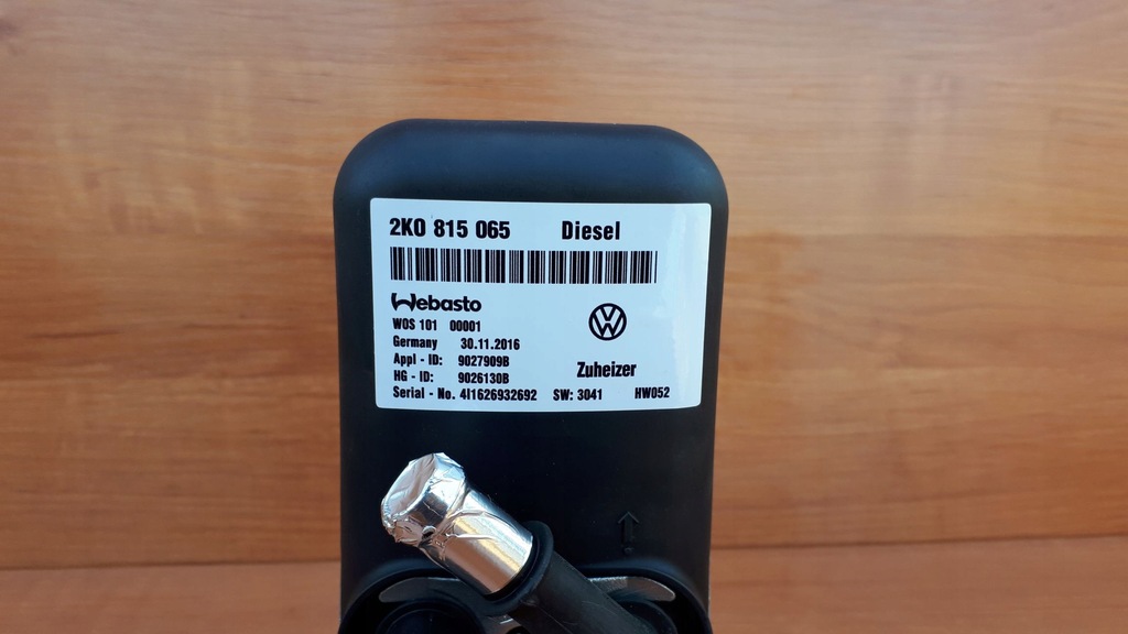 фото №9, Webasto 2k0815065 vw caddy touran vevo дизель