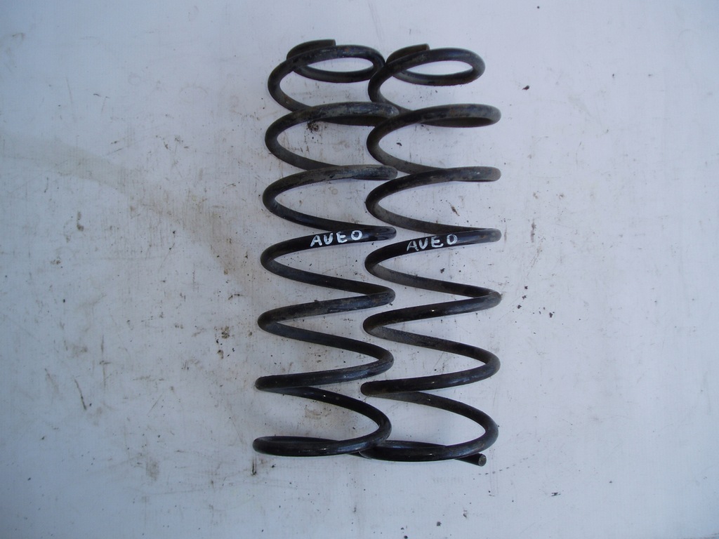 фото №1, Пружины задняя p/l chevrolet aveo 1.2