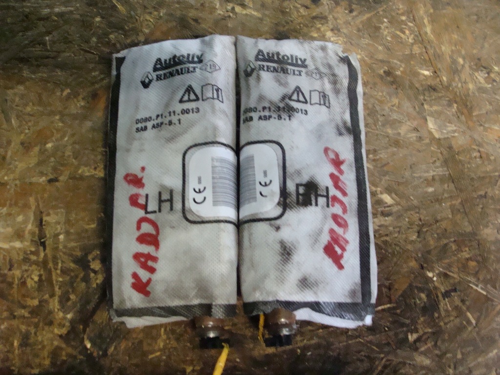 фото №1, Подушка подушка безопасности w сиденье p/l renault kadjar