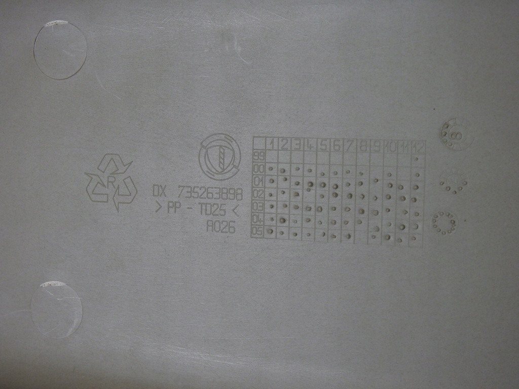 фото №7, Накладка стойка правая верхний alfa romeo 147 beż 5d