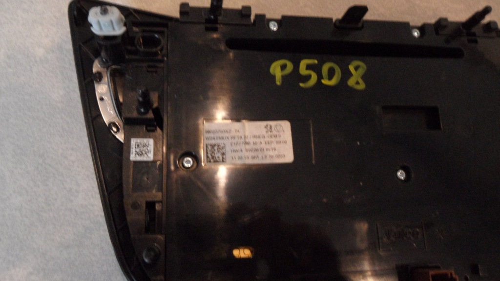 фото №6, Панель радио i кондиционера do peugeot 508