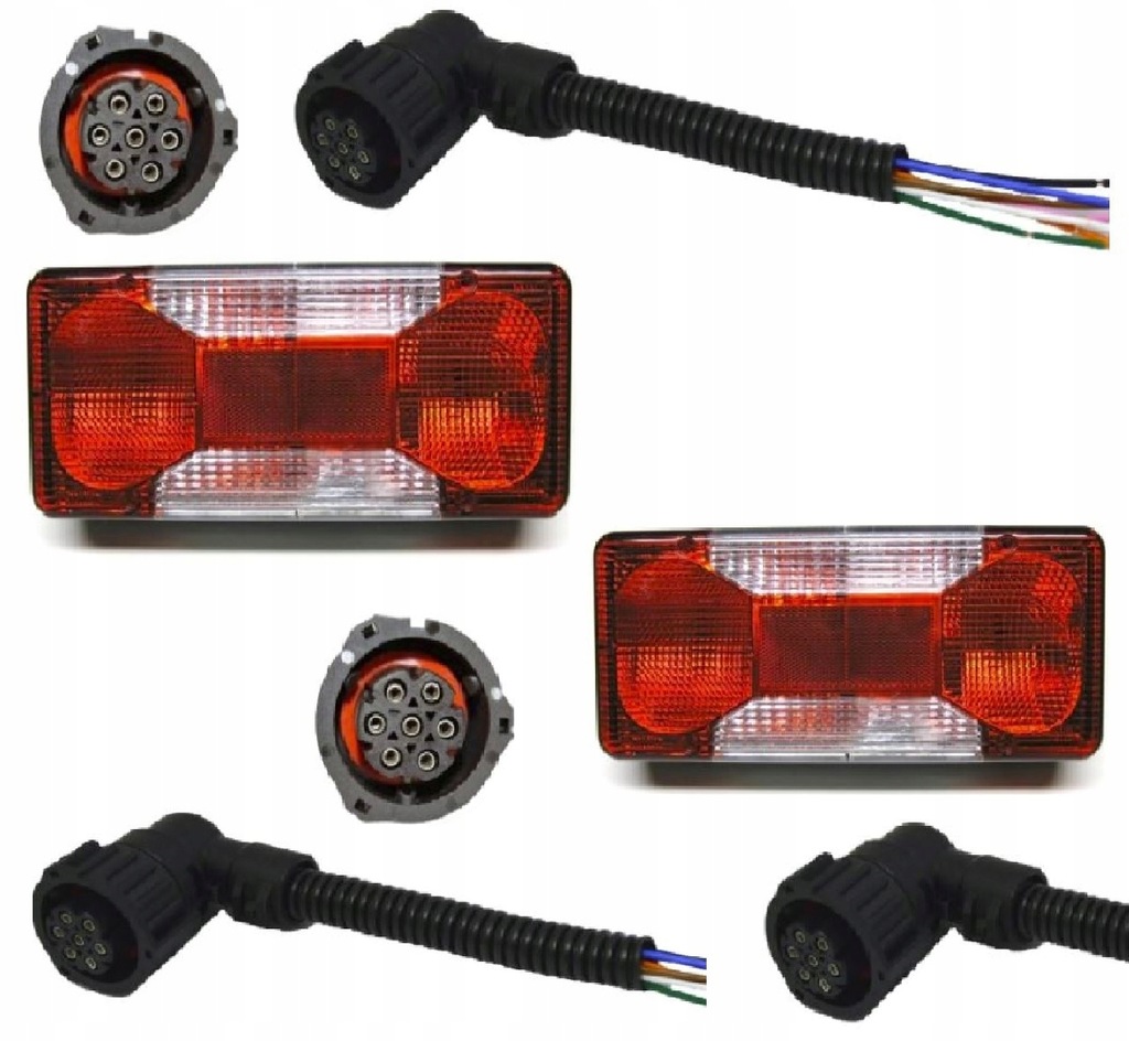 фото №1, Лампы лампа задняя левая правая жгут renault master