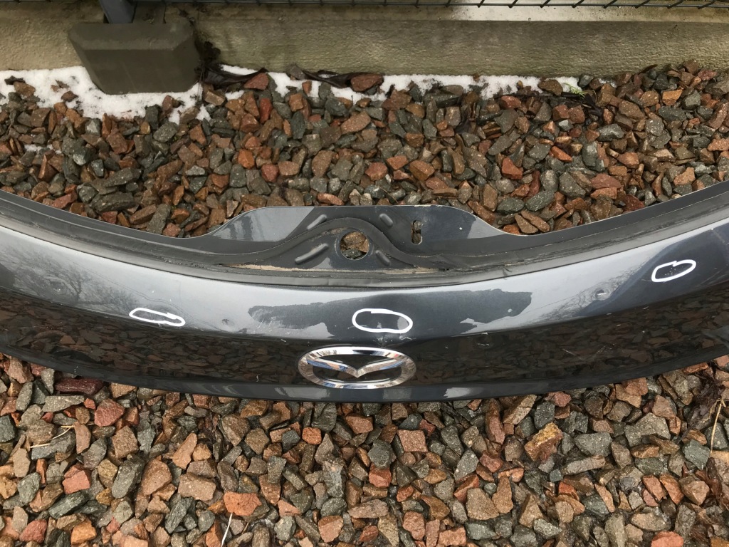 фото №4, Mazda 3 кришка багажника кришка bagażnnika hb 2013-