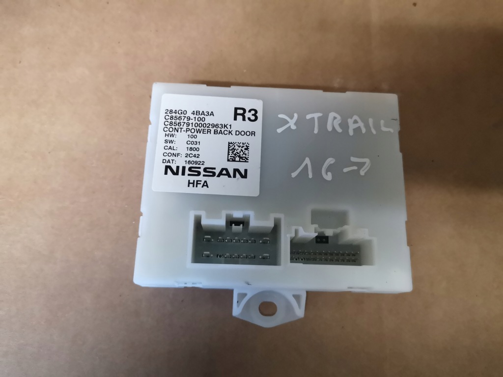 фото №2, X-trail t32 lift 2017 r модуль крышки багажника