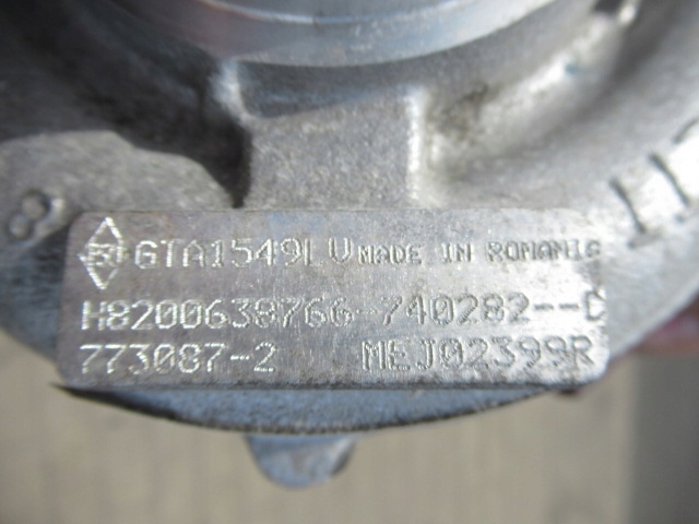 фото №4, Турбонагнітач renault laguna iii 2.0dci gta1549lv