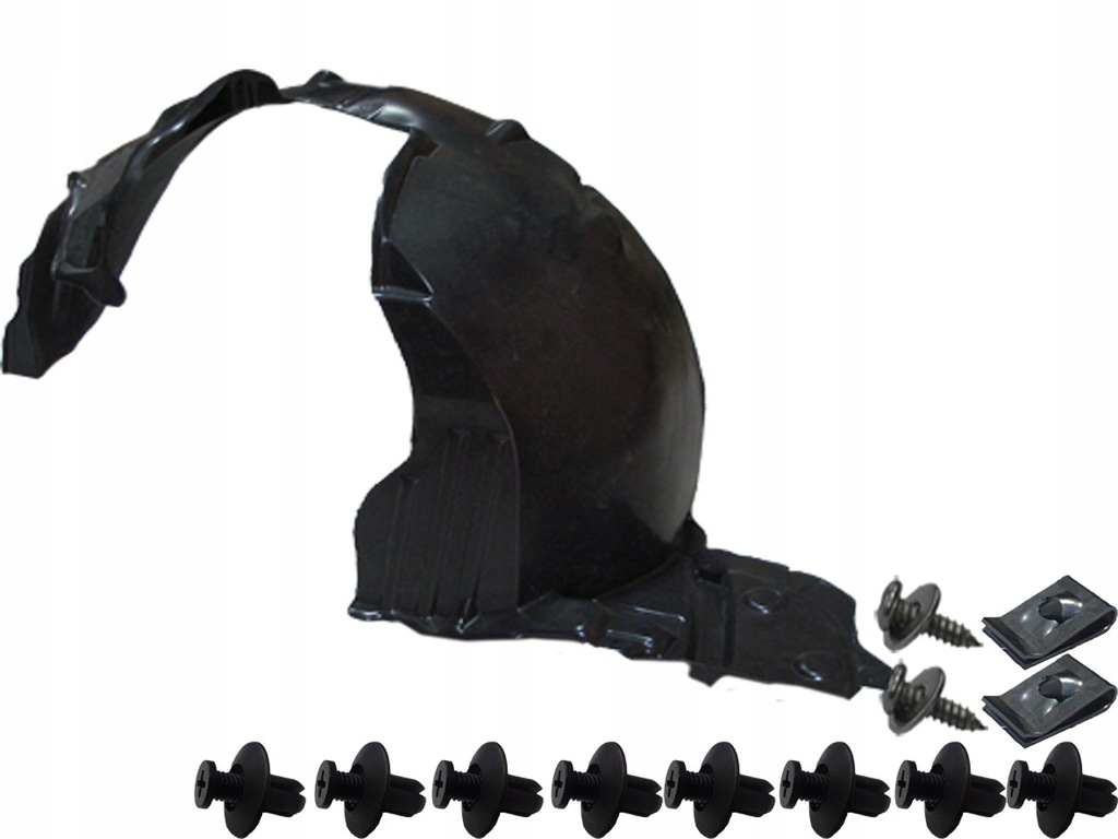 фото №1, Nissan note 1 i e11 2006-2013 подкрылок левая клипсы