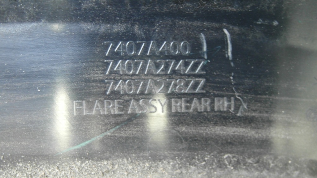 фото №3, Fiat fullback l200 накладка задня права