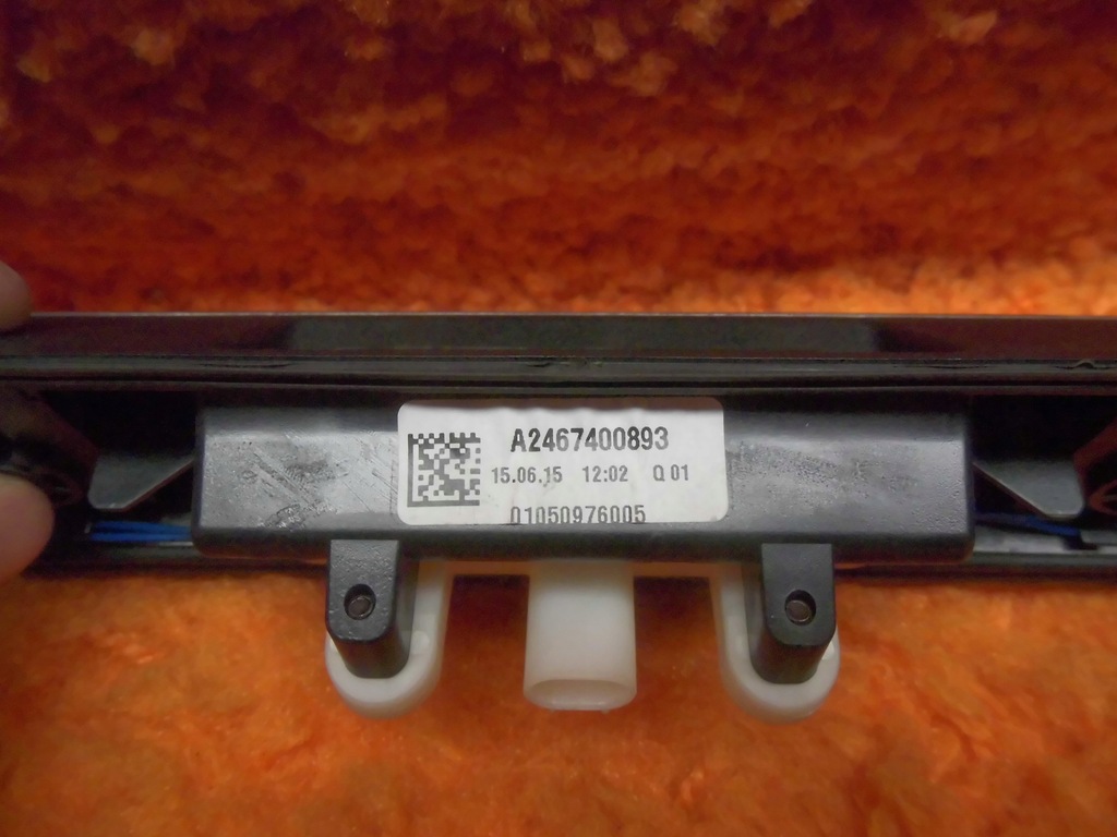 фото №6, W246 mercedes хром накладка подсветка крышки задняя