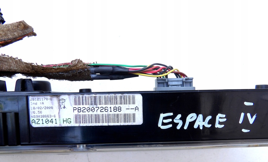 фото №4, Renault espace 4 iv лічильник navi радіо p8200726188