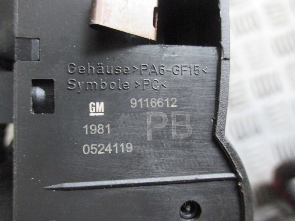 фото №6, Вимикач світла opel corsa c 03-06r 9116612pb