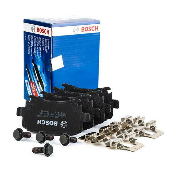 фото №1, Bosch 986 494 595 набор тормозных колодок тормозных, тормоза дисковые