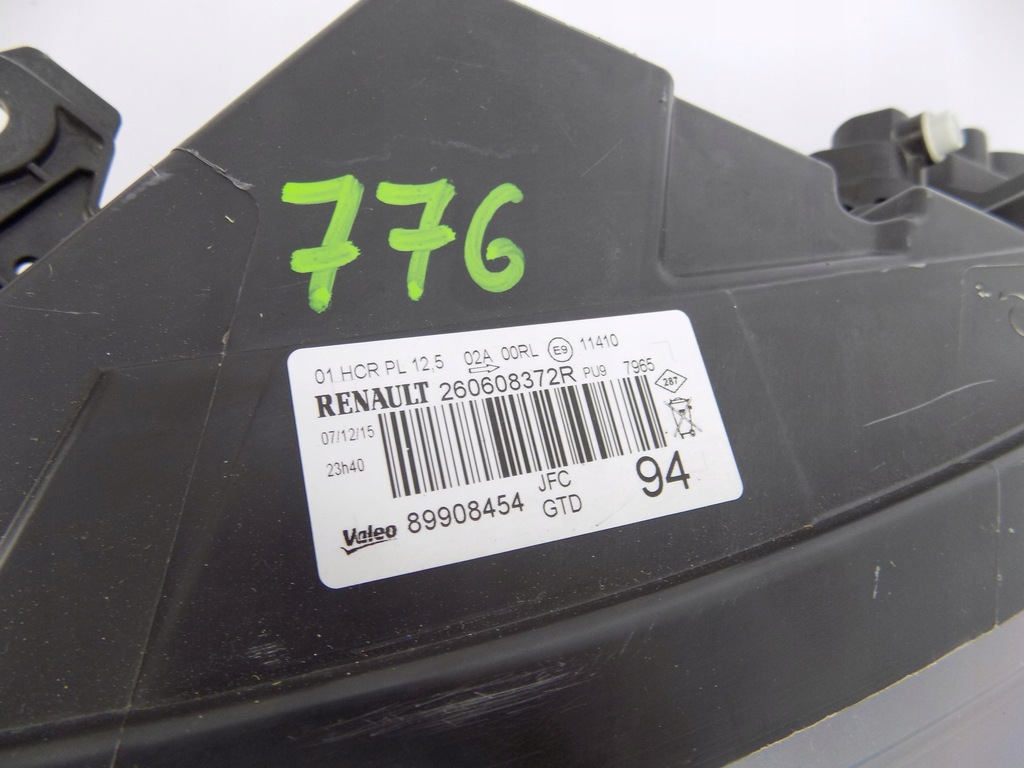 фото №9, Лампа передняя левая renault espace v 5 full led 260608372r