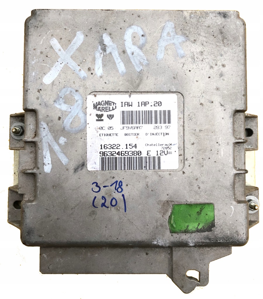 фото №1, Ecu citroen xsara 1.8 9632469380 iaw1ap.20