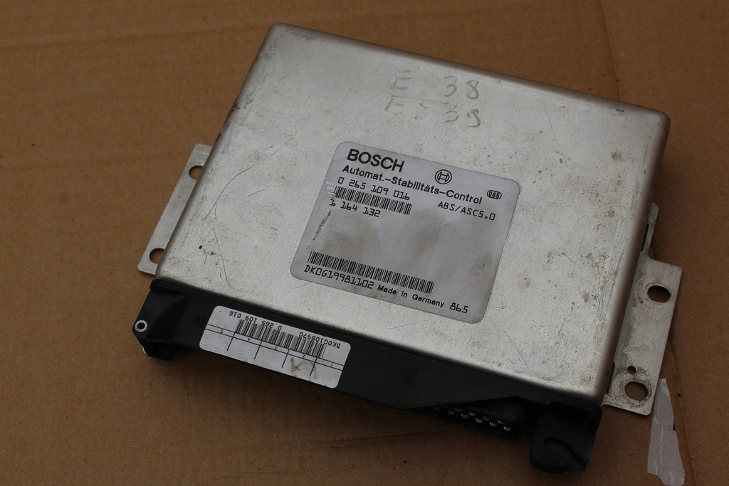 фото №1, Блок керування модуль abs bmw e39 e38 0265109016