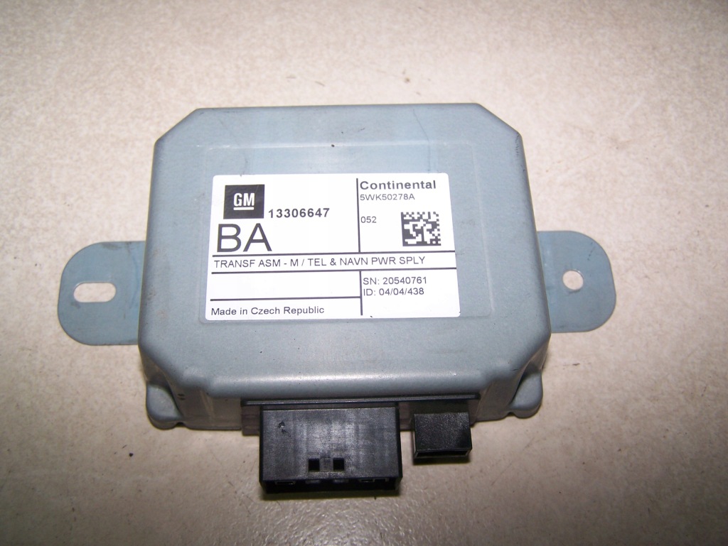 фото №1, Opel insignia- модуль навигации телефона 13306647 ba