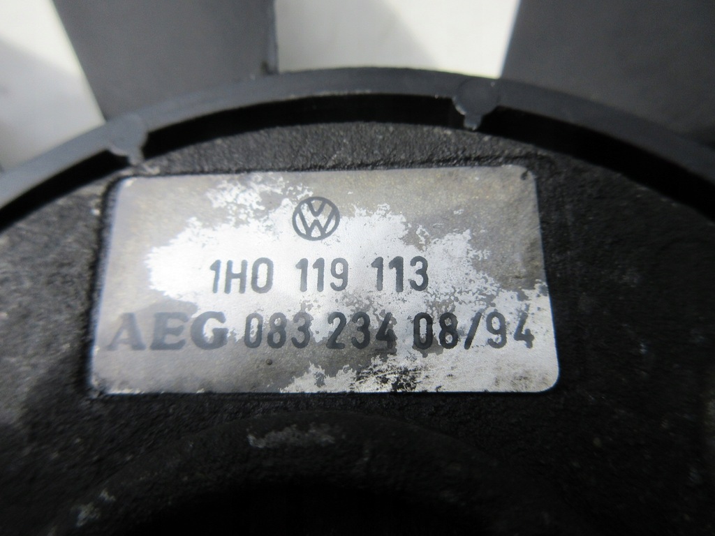 фото №12, Вентилятор радіатора двигуна vw golf iii 1h0119113