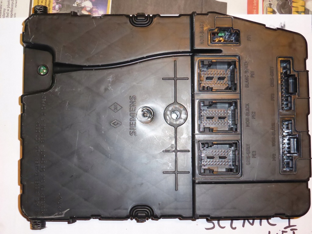 фото №2, Модуль uch bsi 8200606828 renault scenic i lift