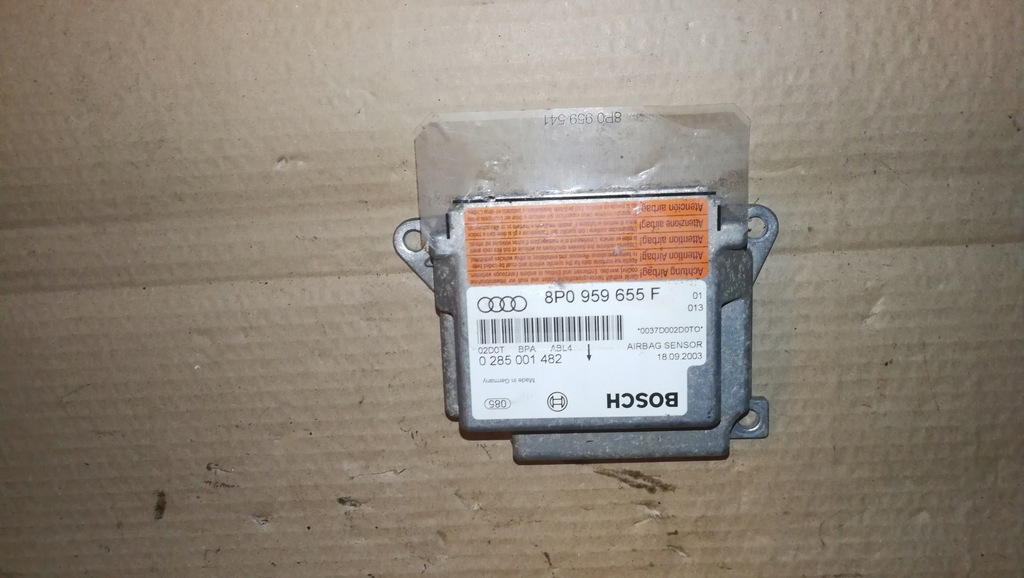 фото №1, Датчик подушок air bag audi a3 8p 8p0959655f
