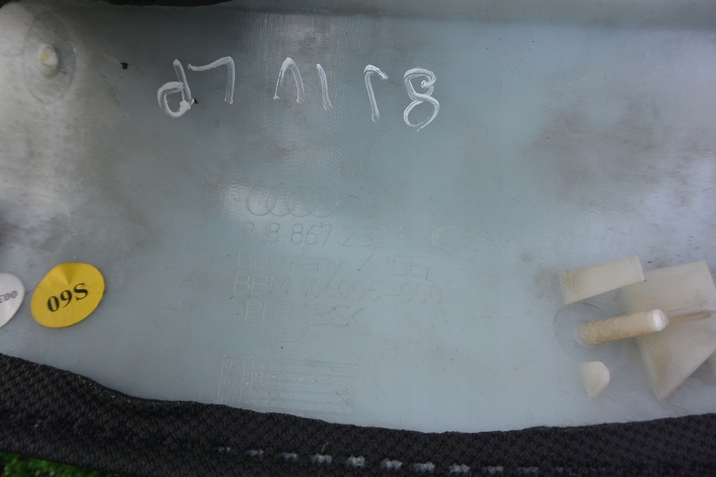 фото №11, Защита стойка перед правая левая audi tt 8j kpl