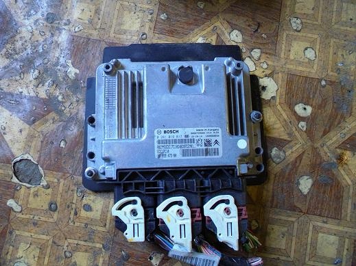 фото №1, Peugeot citroen бортовий комп'ютер 0281019817