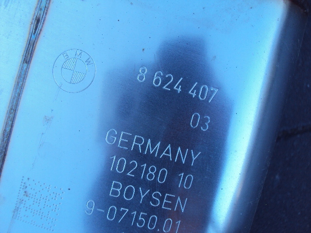 фото №12, Гаситель выхлоп bmw 3 f30 f31 8624410