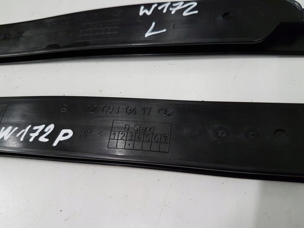 фото №3, Захист молдинг права mercedes slk slc w172 r172 11-