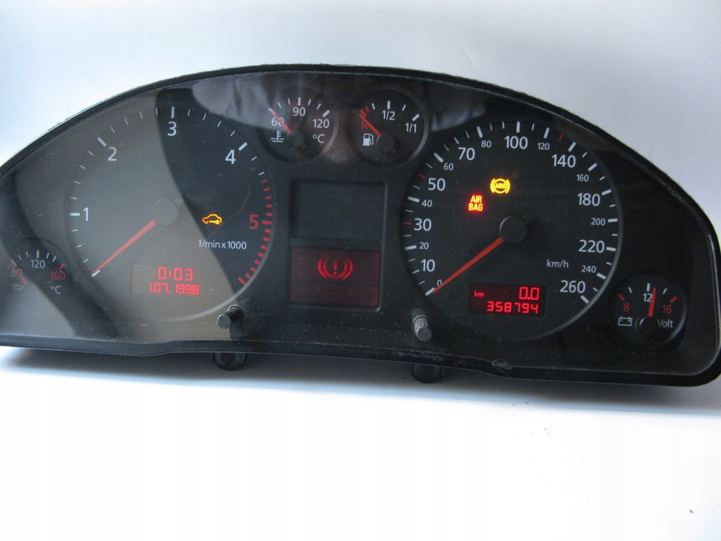 фото №10, Лічильник audi a6 c5 tdi 99r- jaeger 4b0920900c