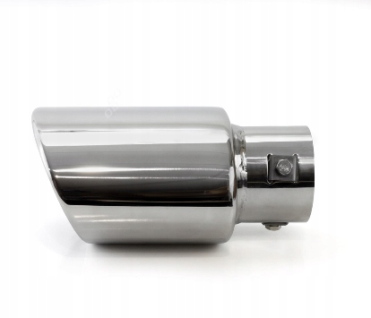 фото №13, Наконечник выхлоп глушителя накладка na гаситель хром сталь нержавеющая mt 014