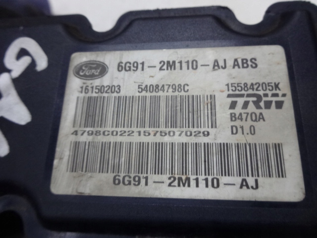 фото №2, Ford galaxy mk3 06r- насос тормозная abs