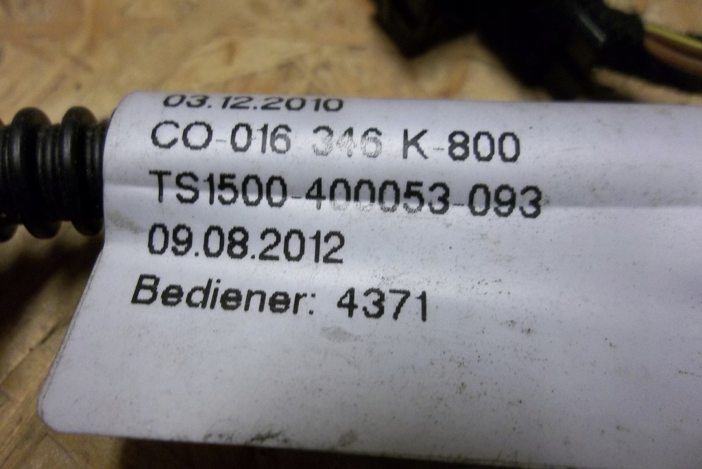 фото №12, Джгут електропроводка задній vw scirocco 4xpdc