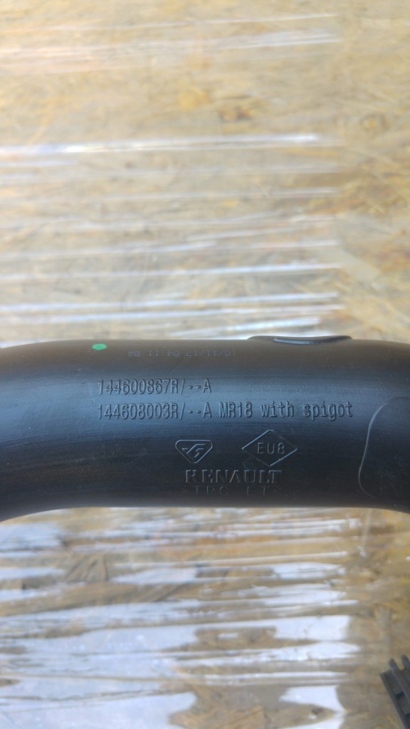 фото №5, Renault talisman megane iv труба интеркулер 1.6 144600867r