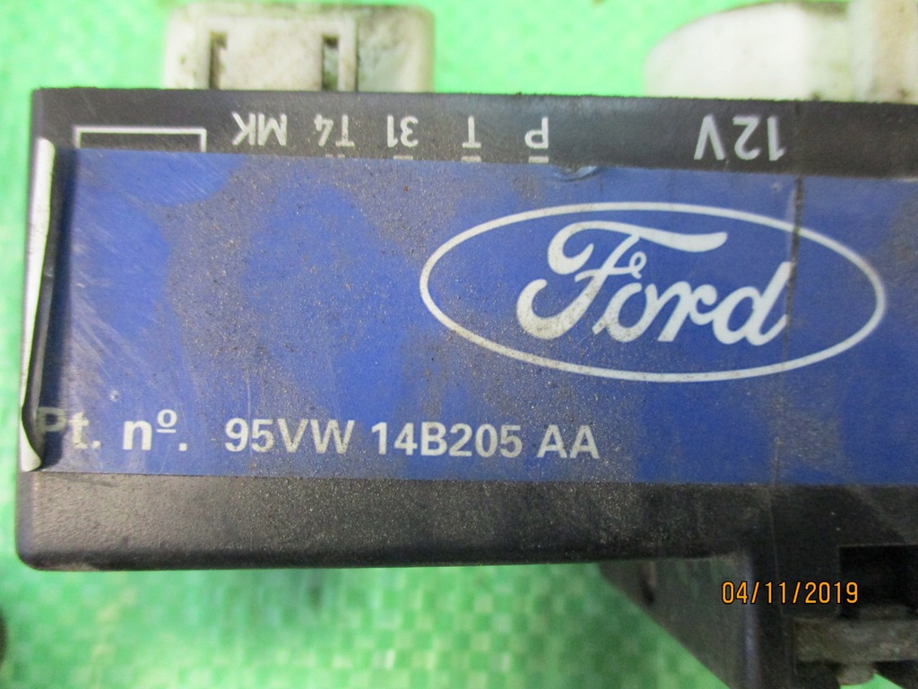 фото №4, Ford galaxy модуль блок управления вентиляторов 7m0000317