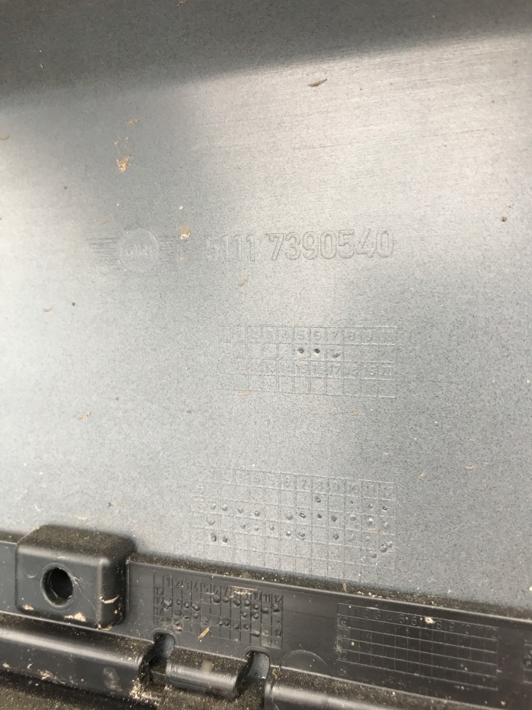 фото №6, Mini оригинальный номер 7390540 бампер направляющие