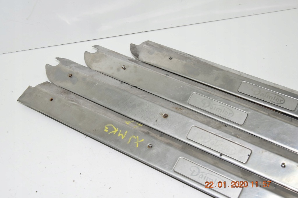 фото №4, Jaguar xj xj12 87r mk3 daimler накладки пороговые 4szt накладки молдинг
