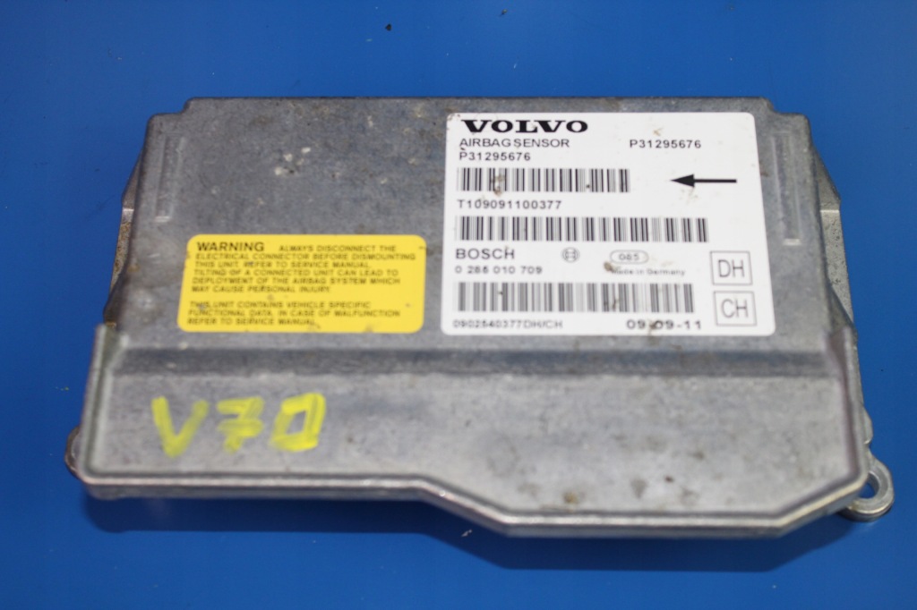 фото №1, Volvo v70 iii xc70 s80 ii датчик модуль подушек