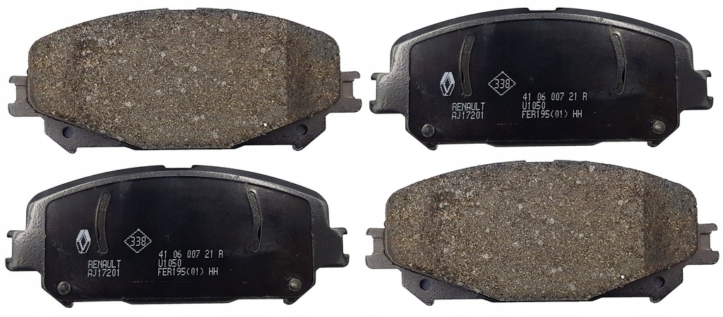 фото №5, Тормозные колодки ham.r espace v,megane iv перед