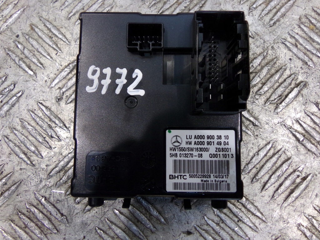 фото №1, E w213 модуль блок управления a0009003810 mercedes