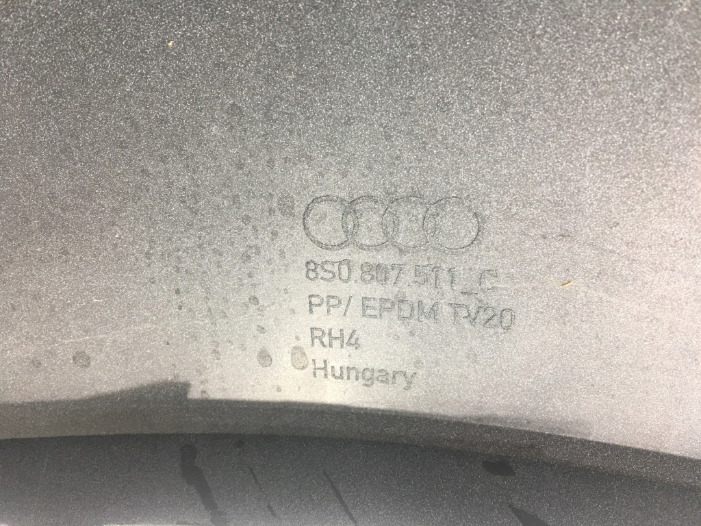 Купить Audi tt 8s0 s line lift 10-14 бампер задняя задний